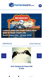 Mobile Screenshot of hariansuara.com